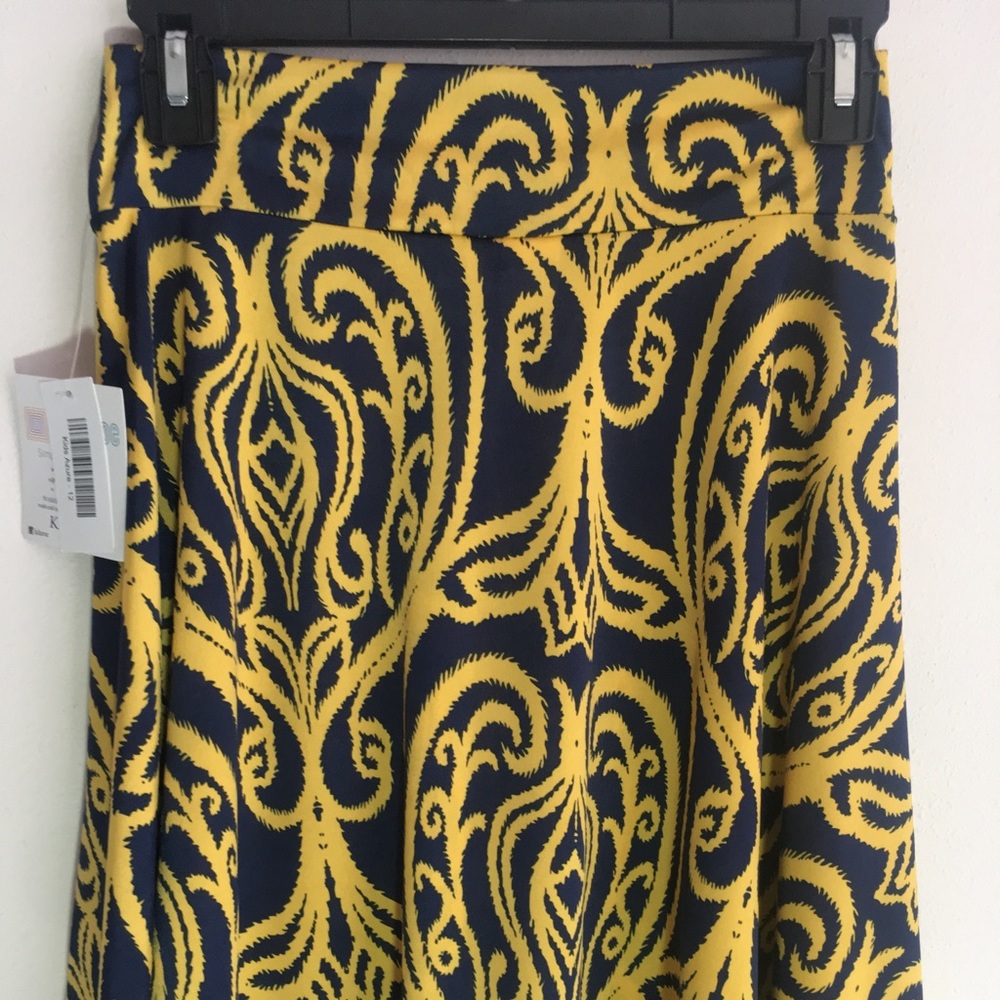 Lularoe kids azure skirt size 12